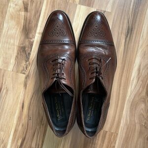 To Boot New York Made in Italy 🇮🇹 Brown Cap Toe Brogues 10.5
